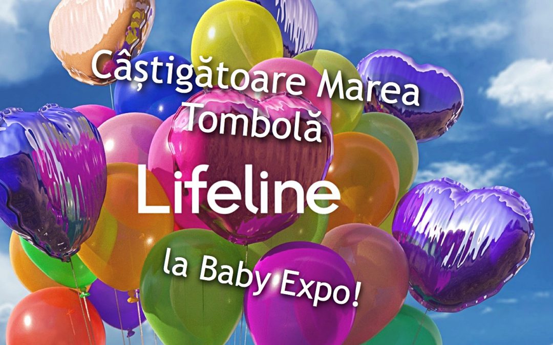Câștigătoare Marea Tombolă Lifeline la Baby Expo 2018